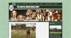 Desktop Screenshot of northshropshirehunt.co.uk